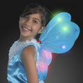 Blinking Aqua LED Fairy Wings